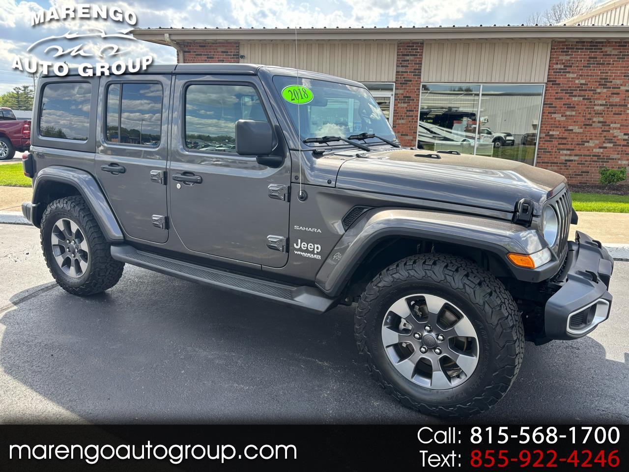 2018 Jeep All-New Wrangler Unlimited Sahara