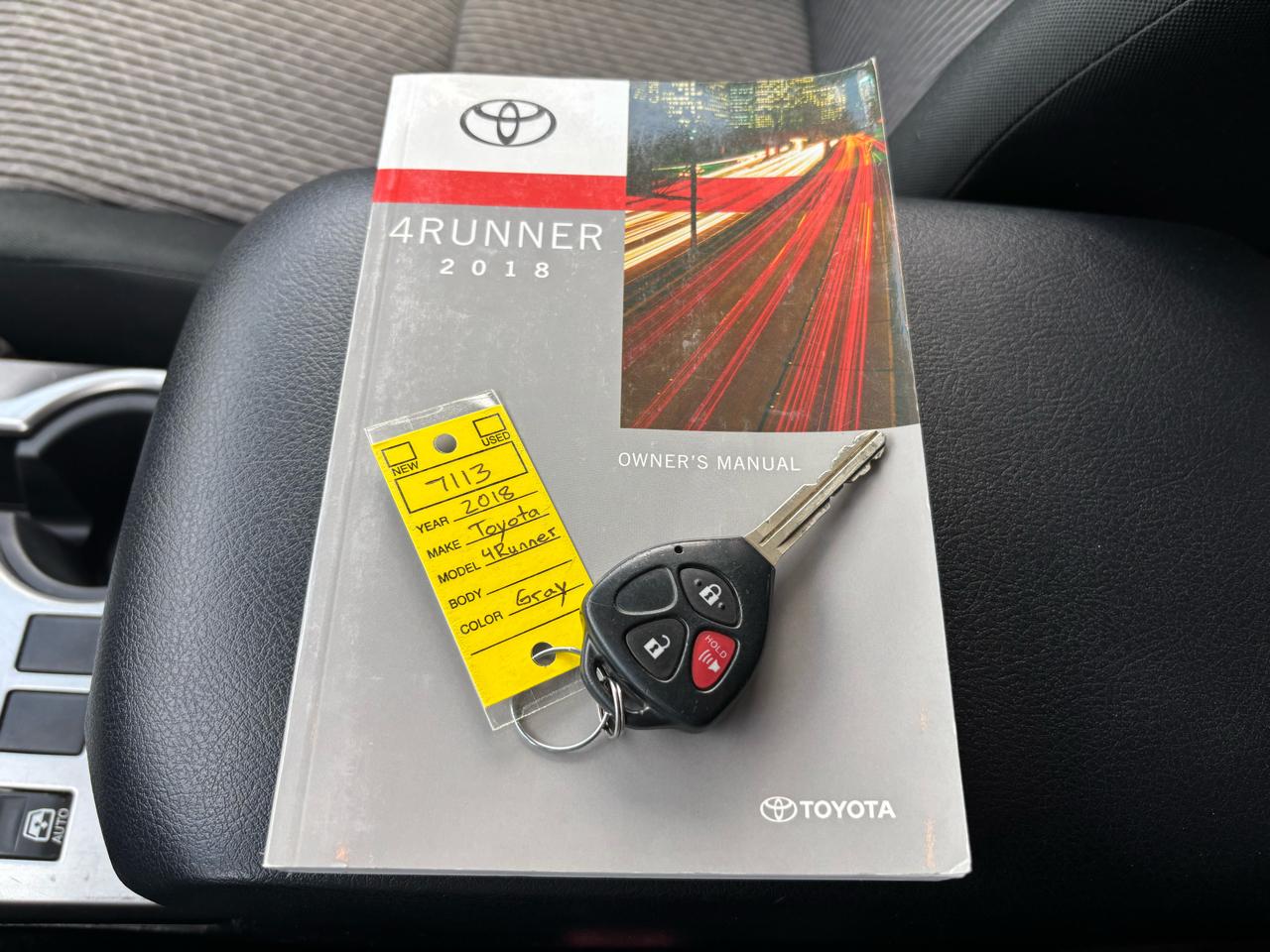 Toyota 4Runner SR5 4WD (Natl) 2018