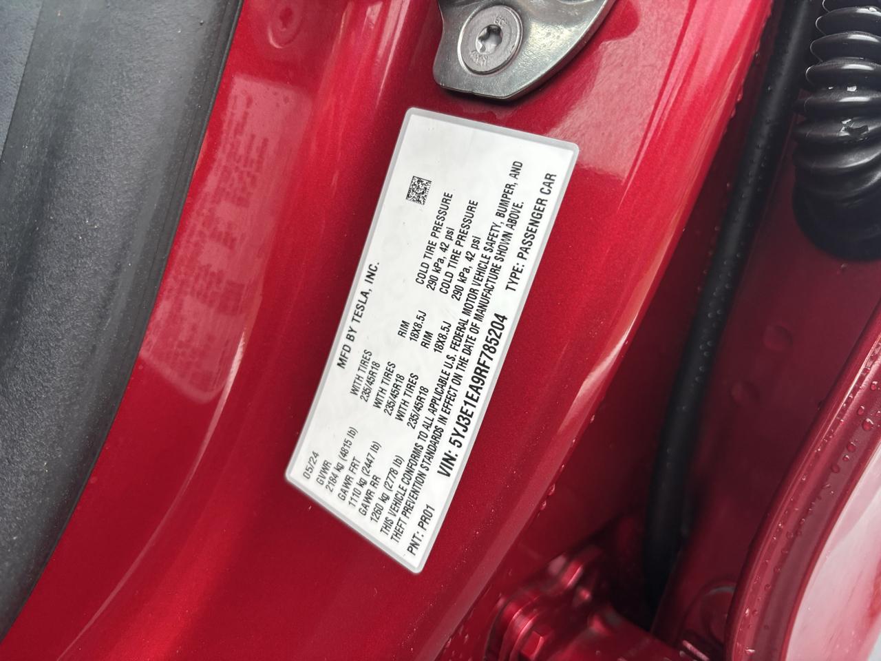 Tesla Model 3 RWD *Ltd Avail* 2024