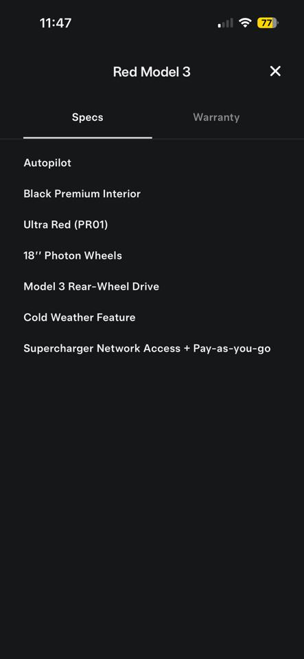 Tesla Model 3 RWD *Ltd Avail* 2024