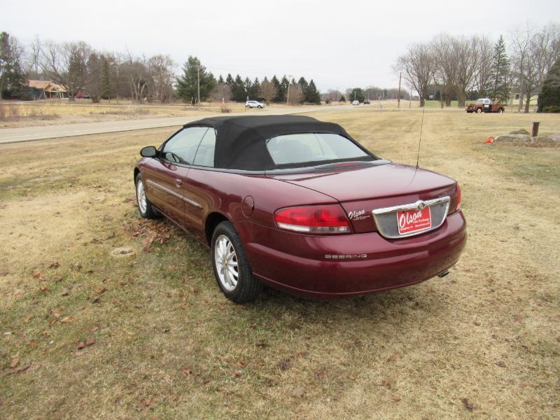 Chrysler Sebring LXi Convertible 2001
