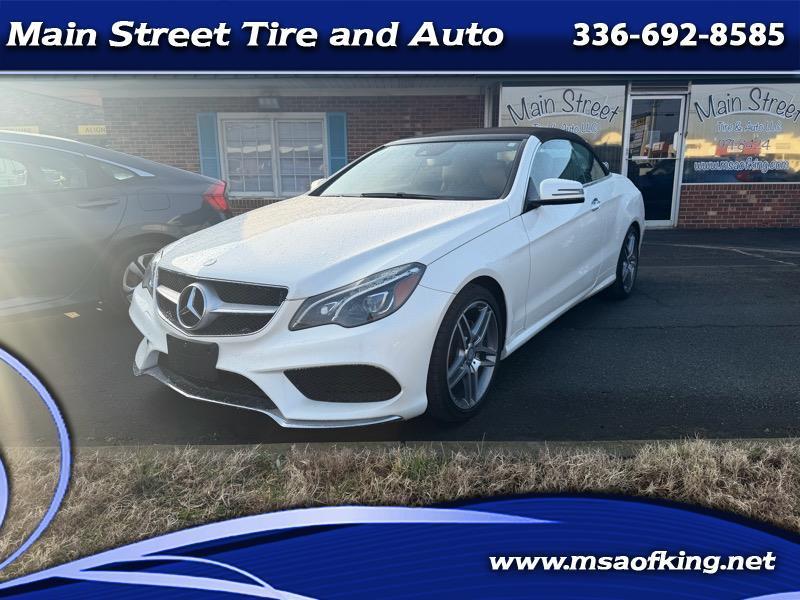 2016 Mercedes-Benz E-Class E400 Cabriolet