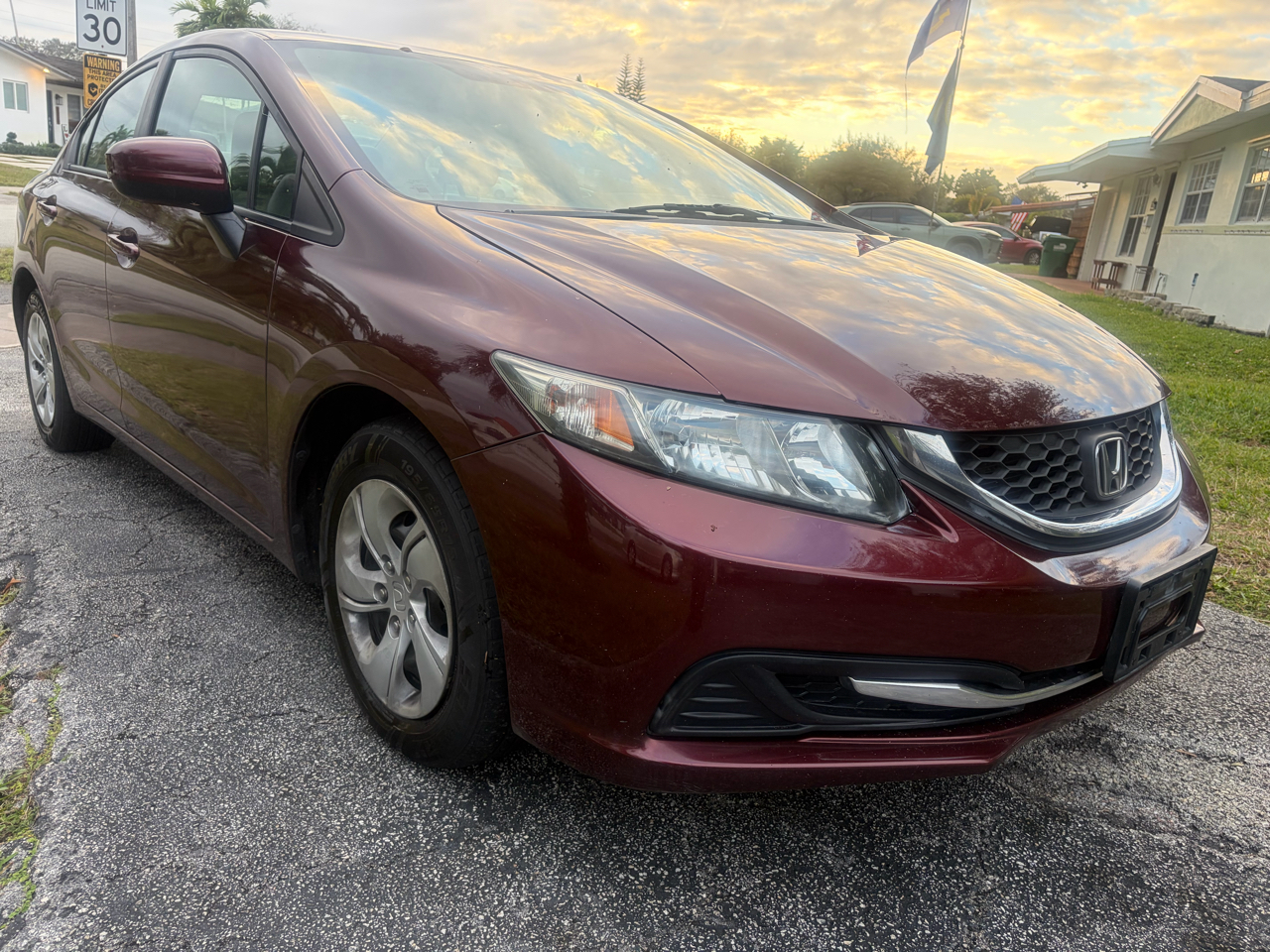 Honda Civic LX Sedan CVT 2014