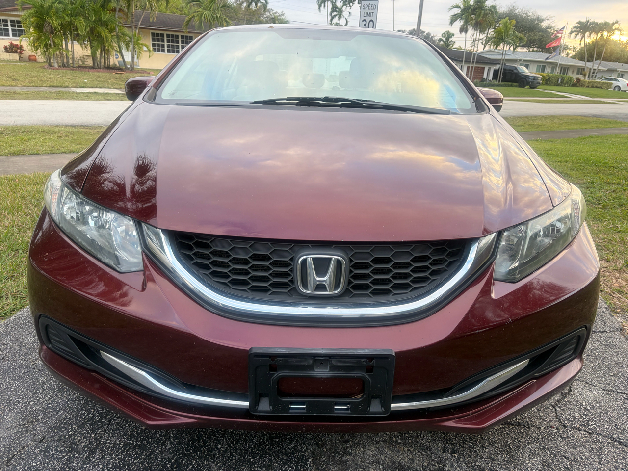 Honda Civic LX Sedan CVT 2014