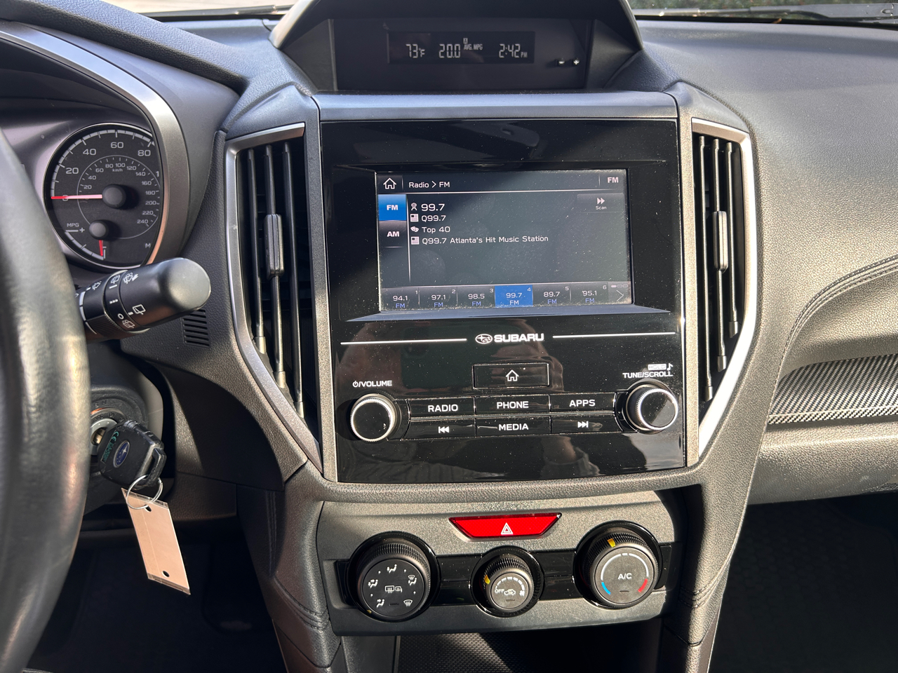 Subaru Crosstrek 2.0i Premium CVT 2018