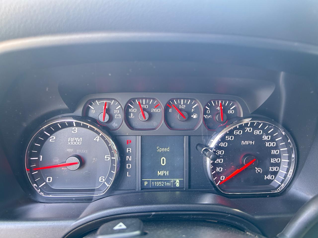 Chevrolet Silverado 1500 Custom Double Cab 4WD 2017