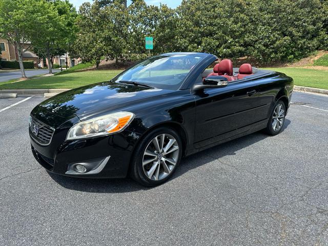 Black 2013 Volvo C70 T5 Convertible Front-Wheel Drive Automatic