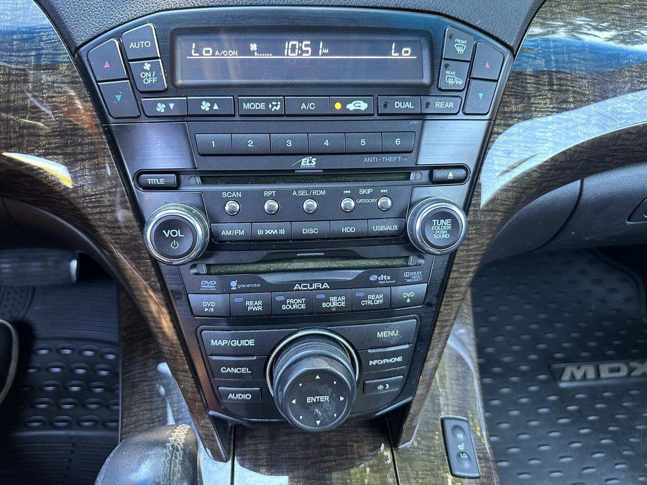 Acura MDX 6-Spd AT w/Tech and Entertainment Package 2012