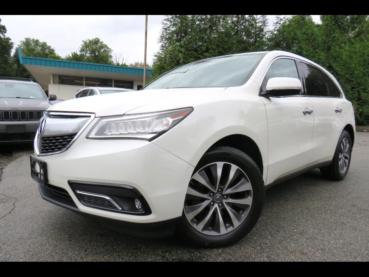 Acura MDX SH-AWD 9-Spd AT w/Tech Package 2016