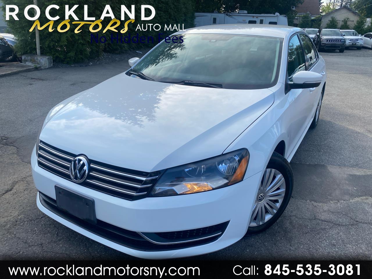 Volkswagen Passat 4dr Sdn 2.5L Auto Wolfsburg Ed PZEV *Ltd Avail* 2014 Volkswagen Passat 4dr Sdn 2.5L Auto Wolfsburg Ed PZEV *Ltd Avail* 2014