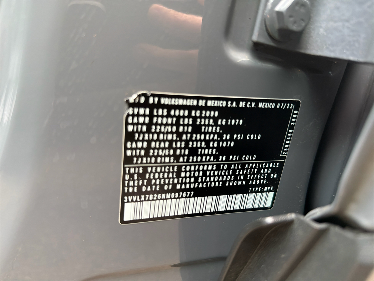 Volkswagen Taos SE FWD 2022 Volkswagen Taos SE FWD 2022