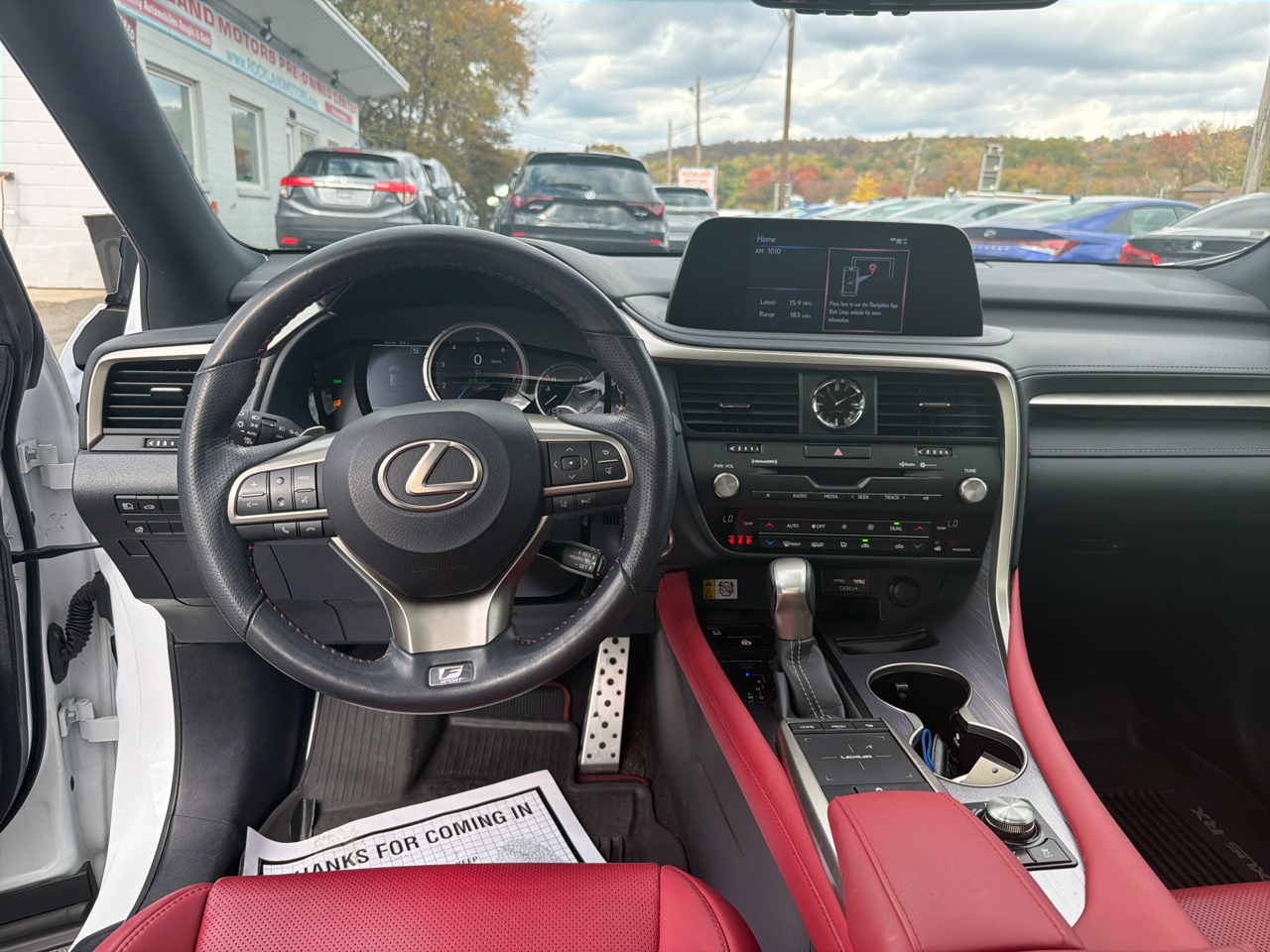 Lexus RX RX 350 F SPORT Appearance AWD 2022 Lexus RX RX 350 F SPORT Appearance AWD 2022
