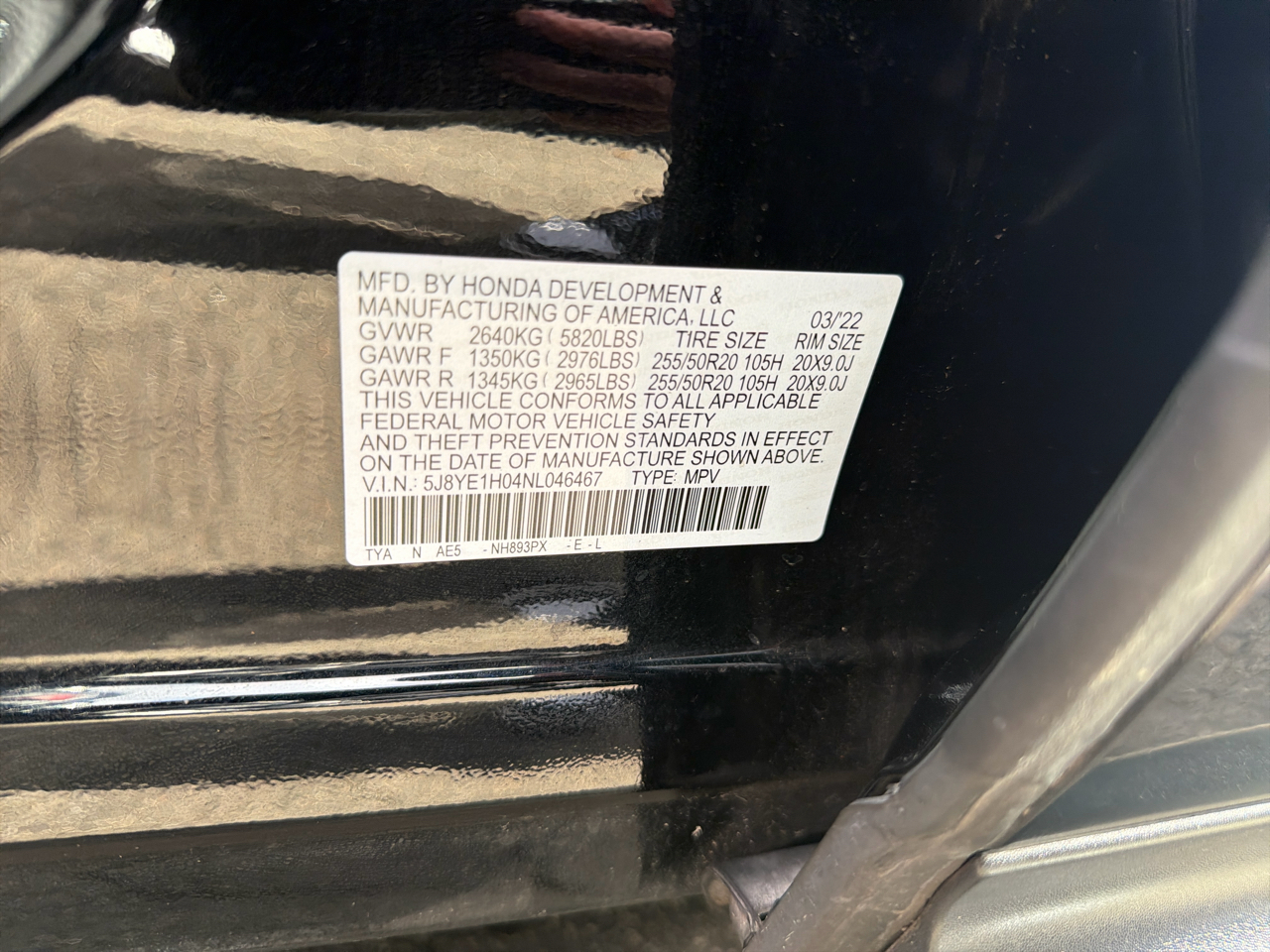 Acura MDX SH-AWD w/A-Spec Package 2022 Acura MDX SH-AWD w/A-Spec Package 2022