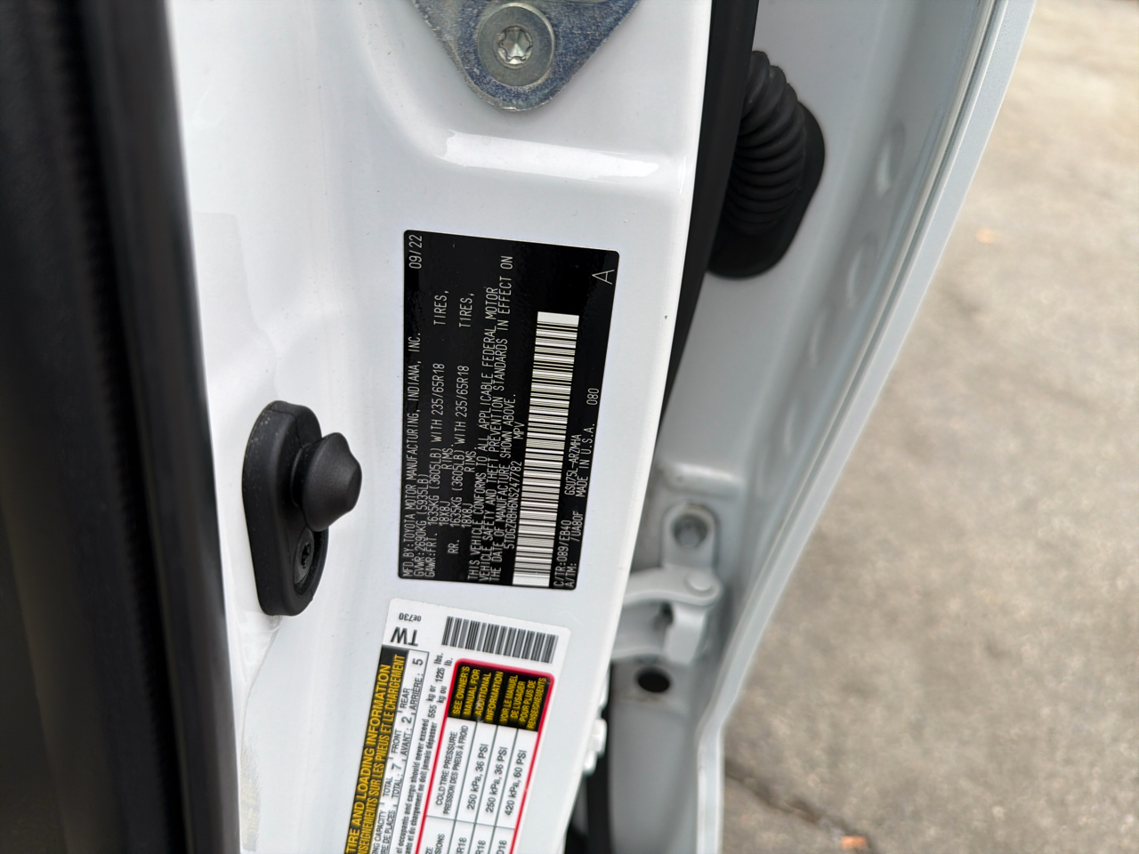 Toyota Highlander XLE AWD (Natl) 2022 Toyota Highlander XLE AWD (Natl) 2022