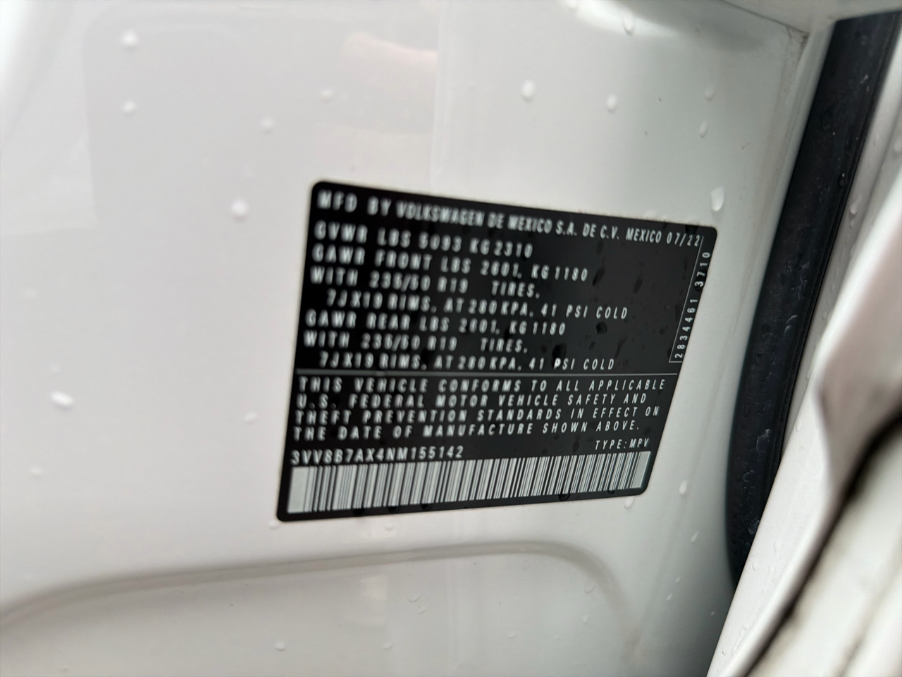 Volkswagen Tiguan 2.0T SE R-Line Black 4MOTION 2022 Volkswagen Tiguan 2.0T SE R-Line Black 4MOTION 2022