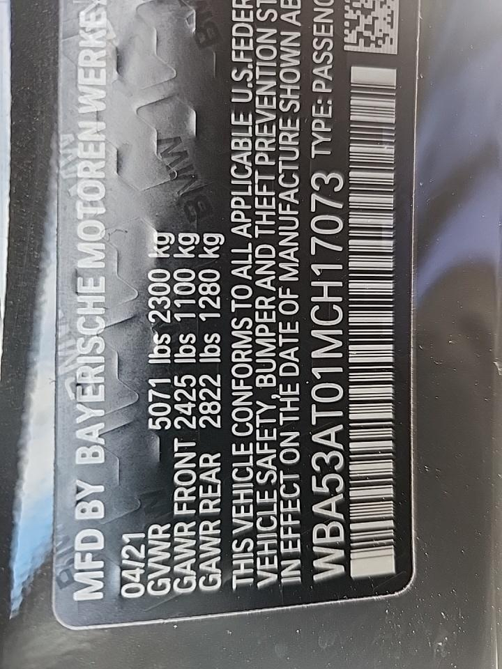 BMW 4 Series M440i Convertible 2021