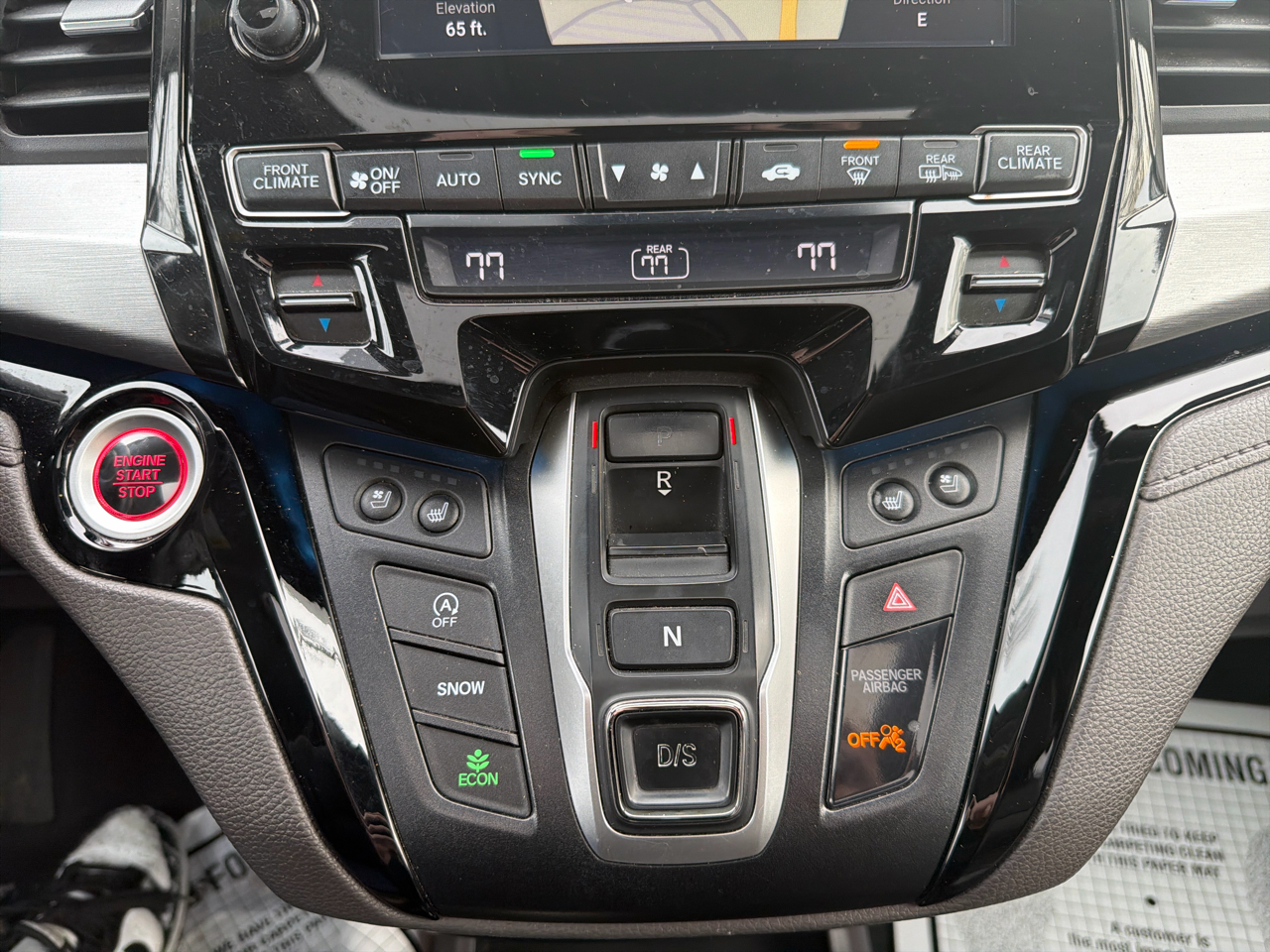 Honda Odyssey Elite Auto 2019