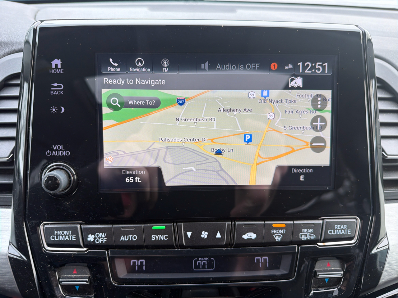 Honda Odyssey Elite Auto 2019