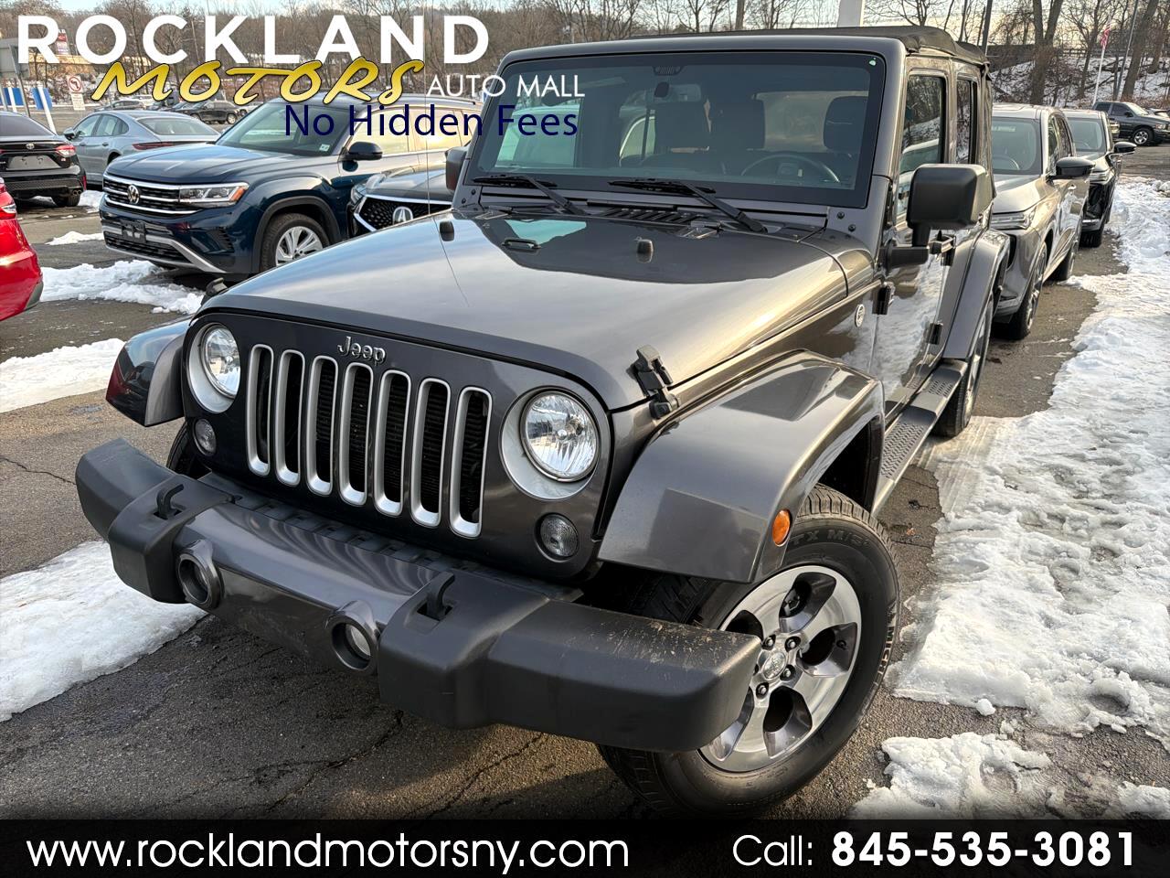 Jeep Wrangler Unlimited 4WD 4dr Sahara 2016