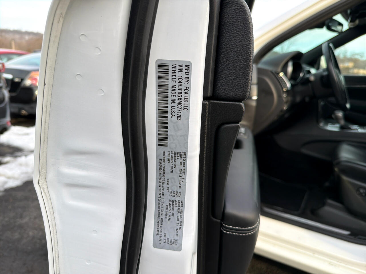 Jeep Grand Cherokee 80th Anniversary 4x4 2021