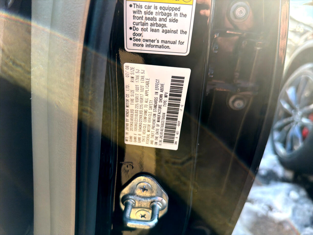 Honda CR-V 4WD 5dr EX-L 2008