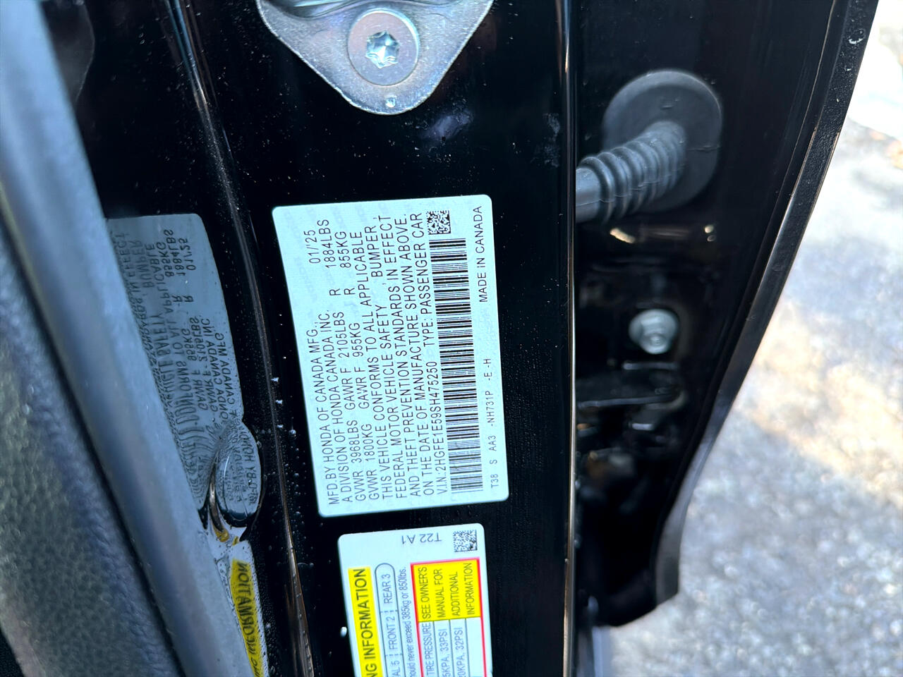 Honda Civic Si Manual 2025