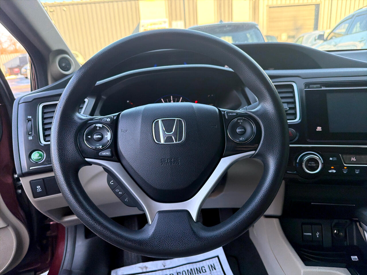 Honda Civic Sedan 4dr CVT EX 2014