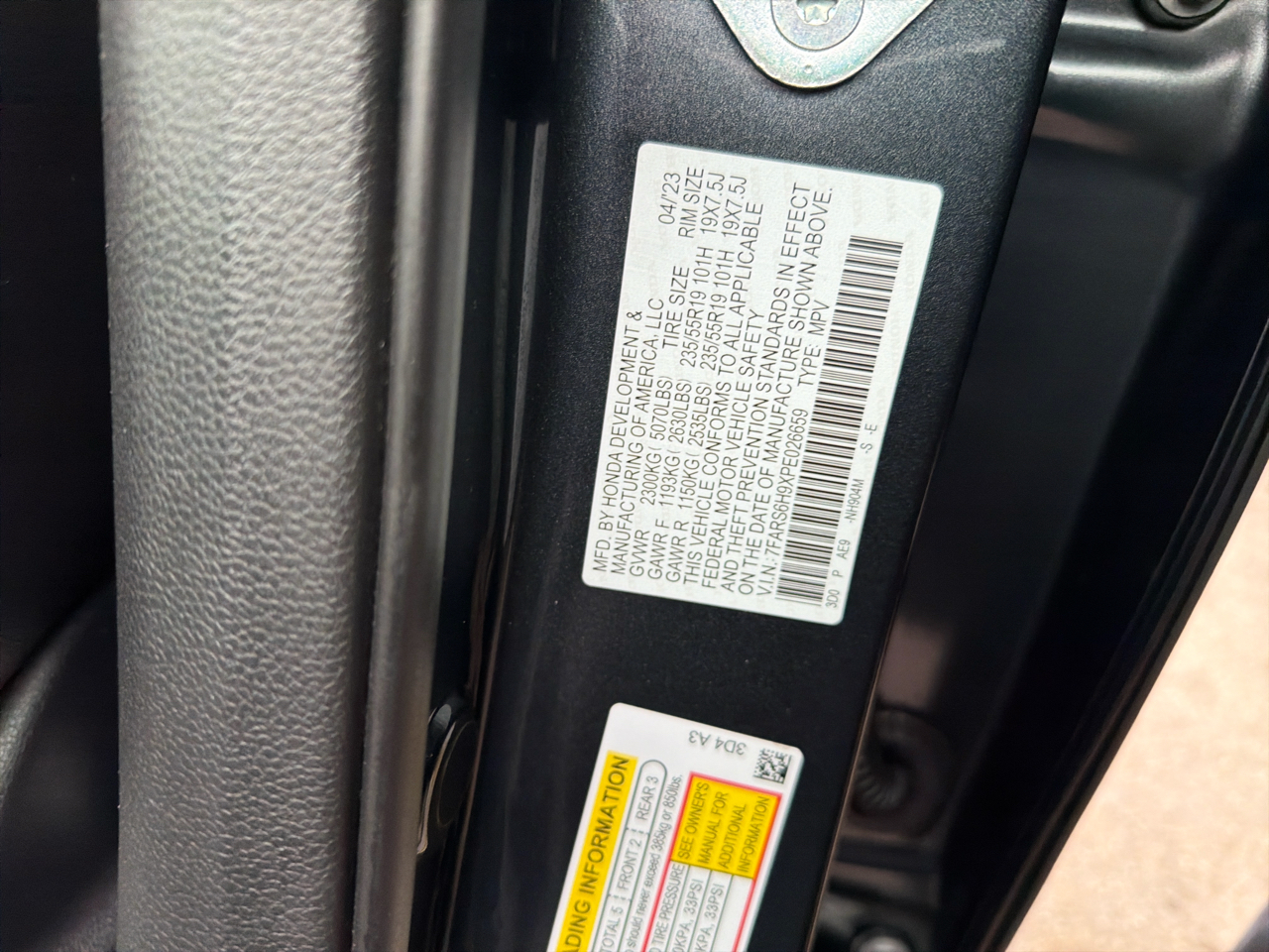 Honda CR-V Hybrid Sport Touring AWD 2023