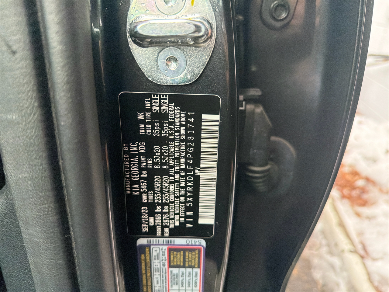 Kia Sorento SX AWD 2023