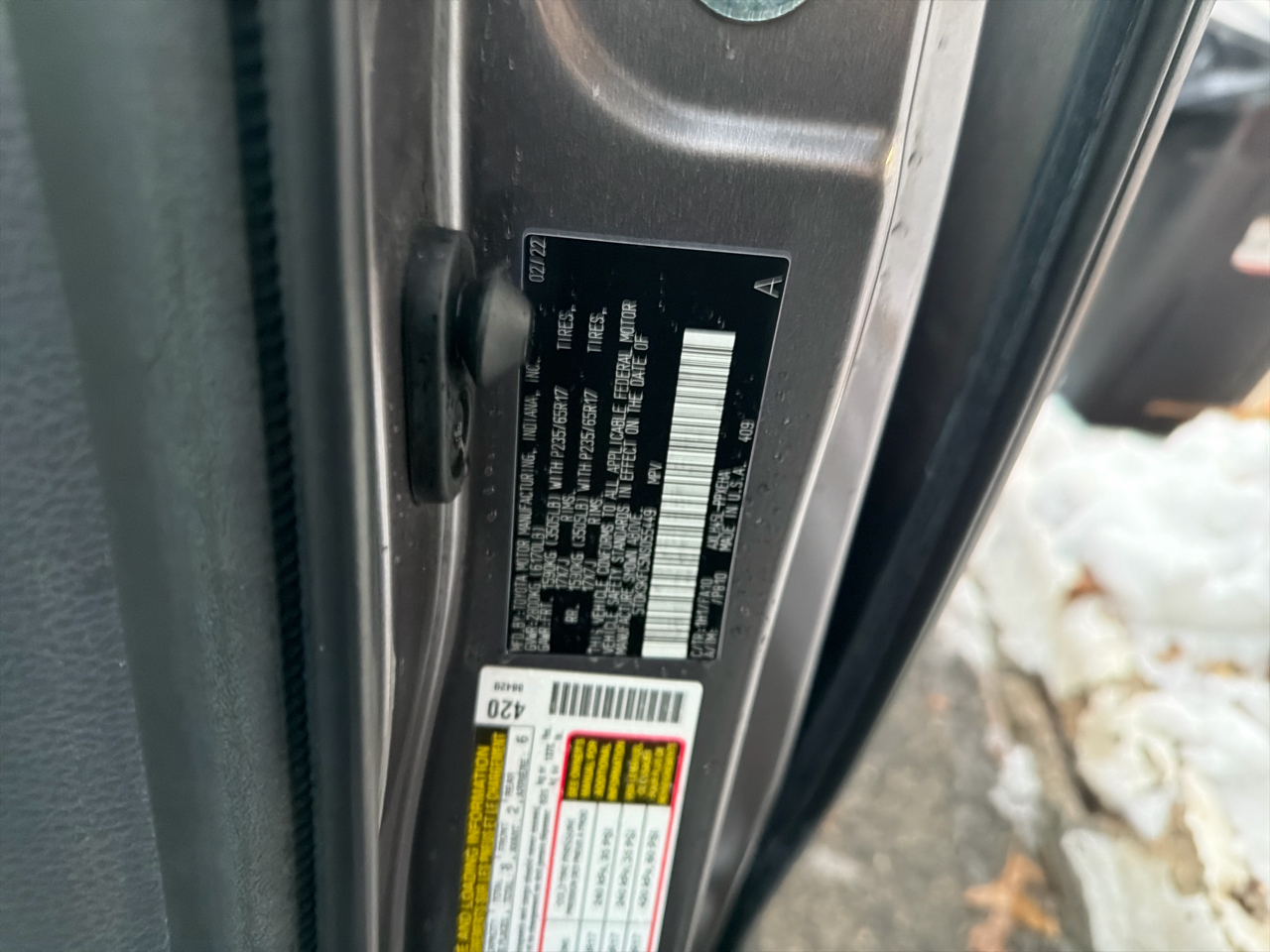 Toyota Sienna LE AWD 8-Passenger (Natl) 2022