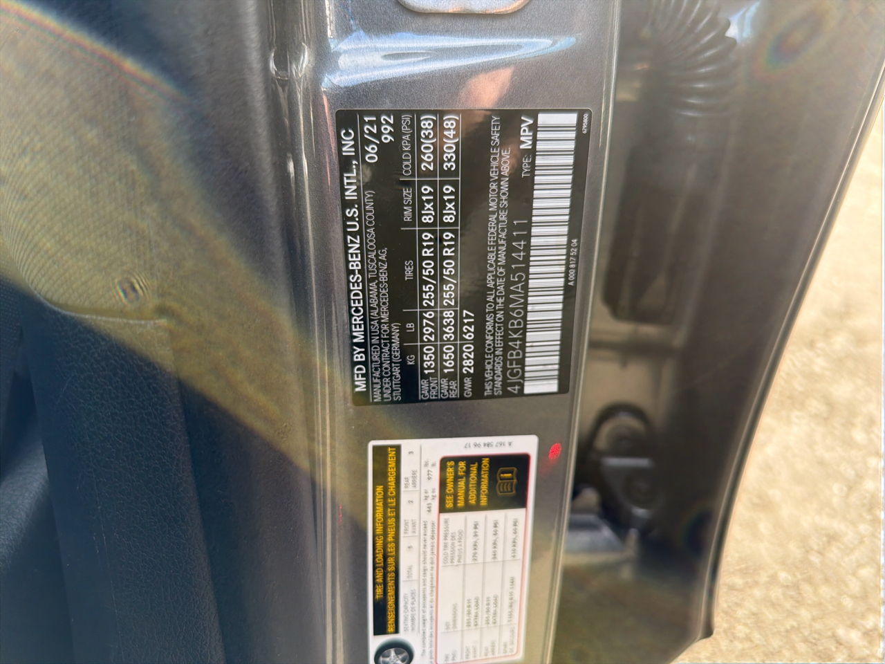 Mercedes-Benz GLE GLE 350 4MATIC SUV 2021