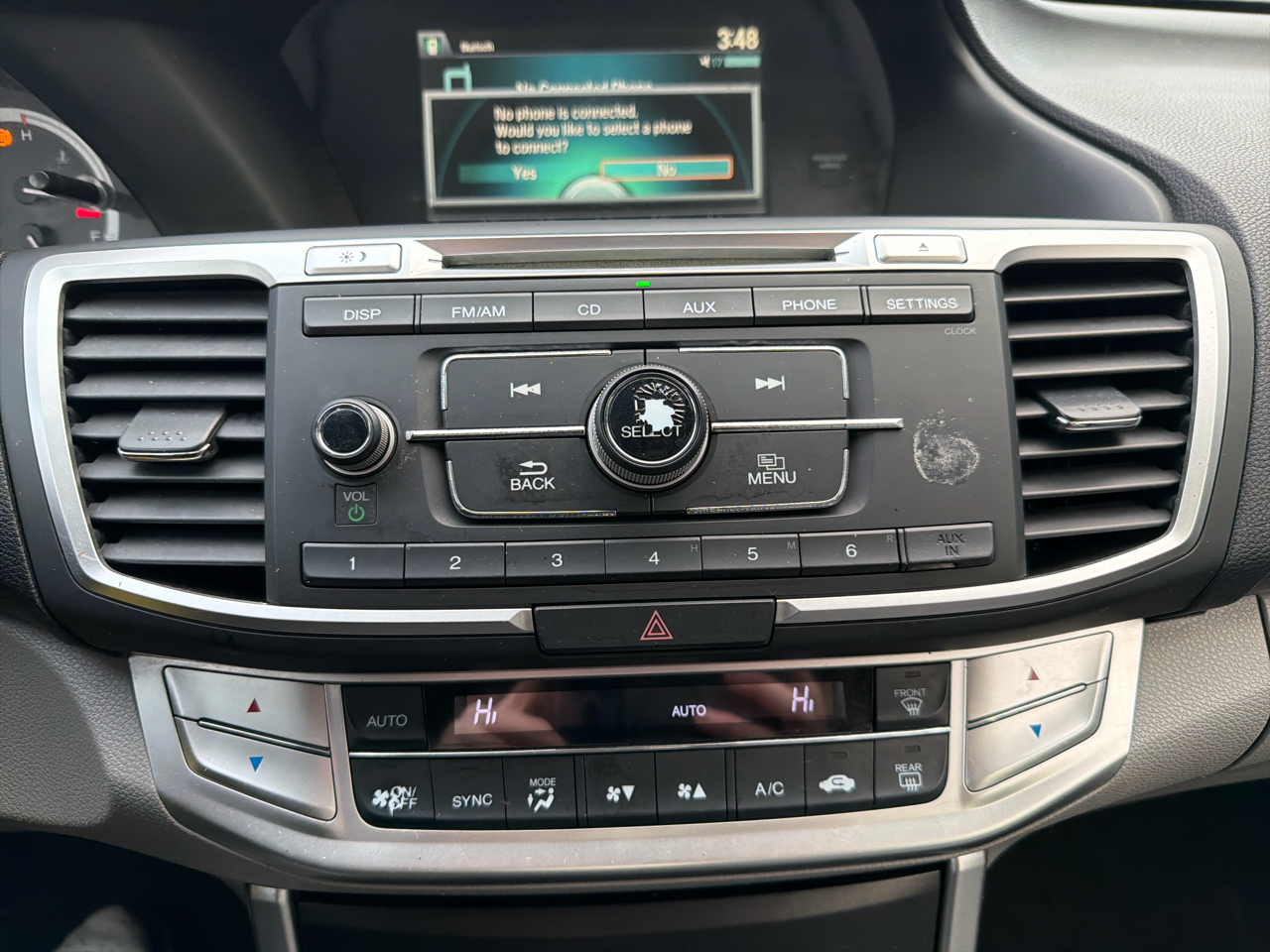 Honda Accord Sedan 4dr I4 CVT LX 2015