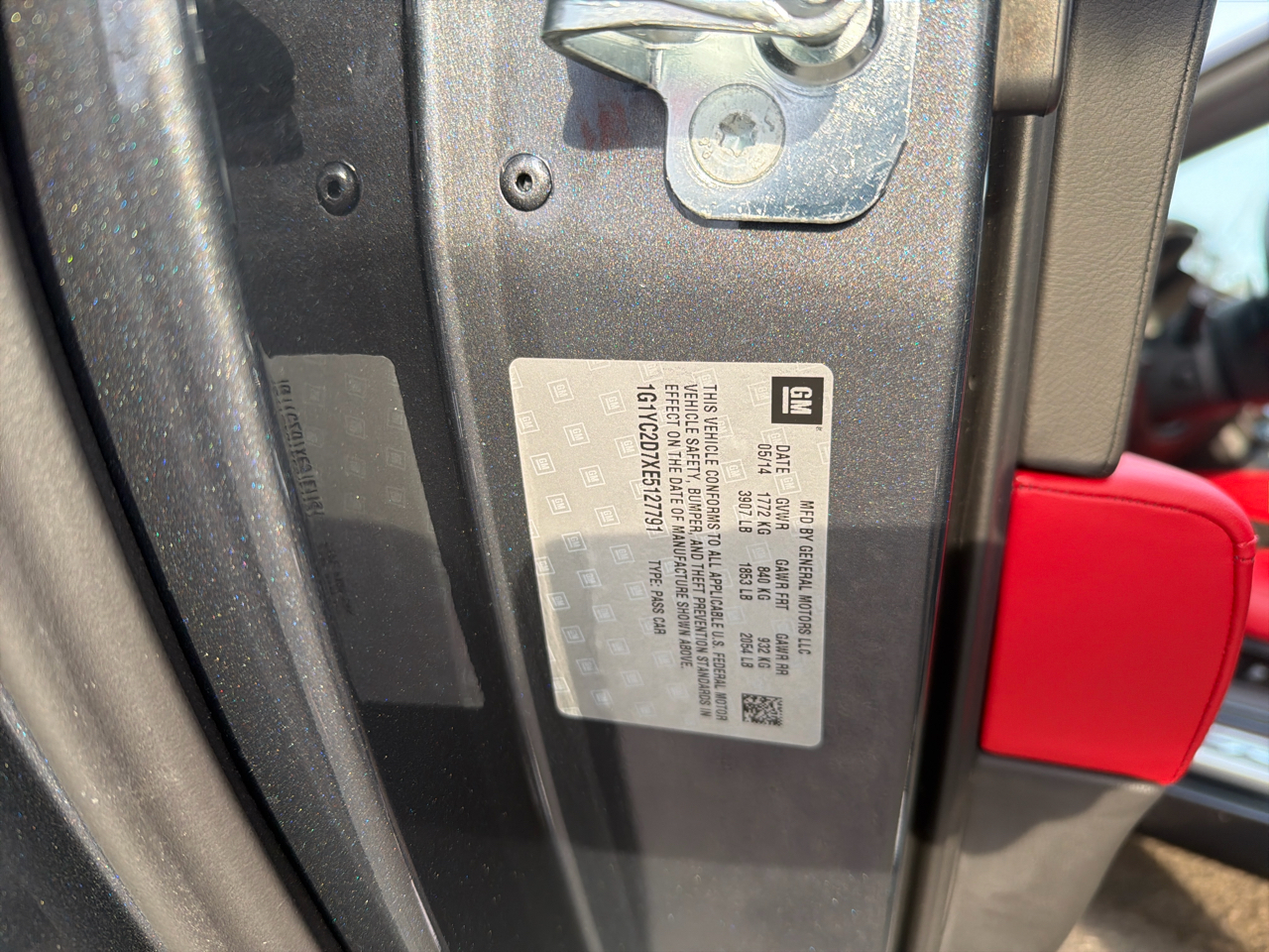 Chevrolet Corvette Stingray 2dr Cpe w/2LT 2014