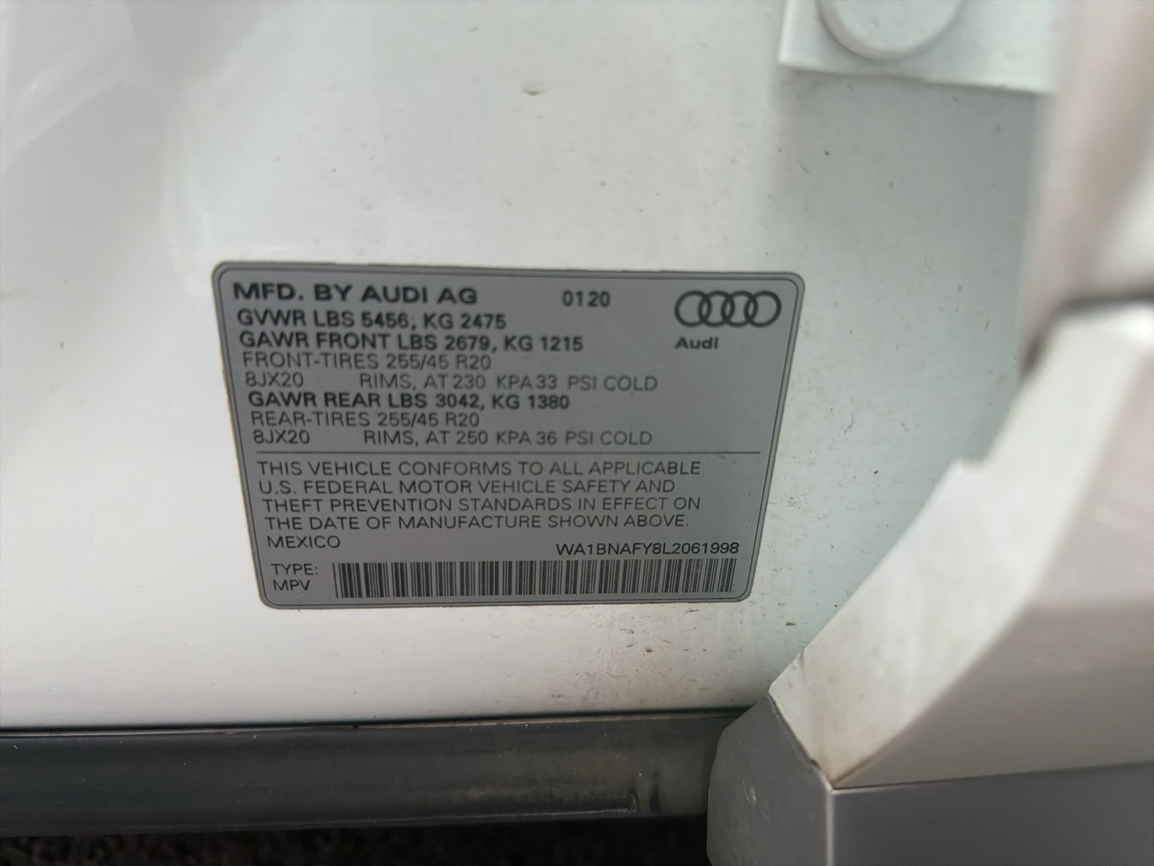 Audi Q5 Premium Plus 45 TFSI quattro 2020