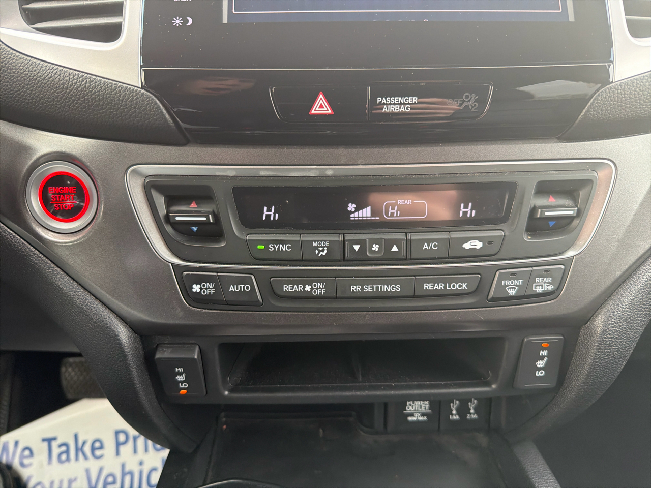 Honda Pilot AWD 4dr EX-L w/Honda Sensing 2016