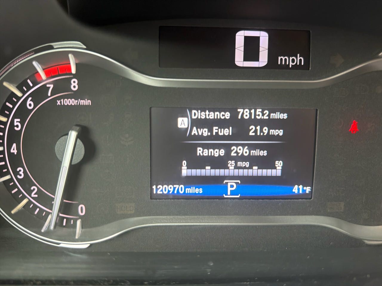 Honda Pilot AWD 4dr EX-L w/Honda Sensing 2016