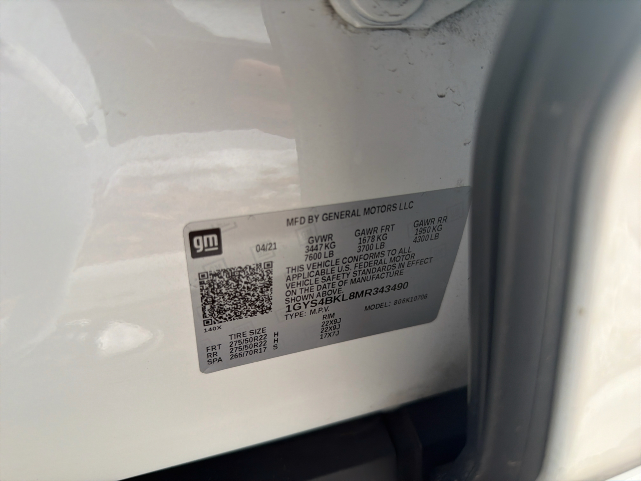 Cadillac Escalade 4WD 4dr Premium Luxury 2021