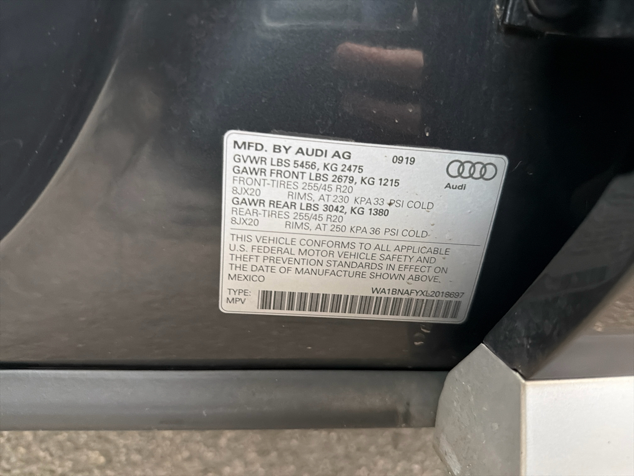 Audi Q5 Premium Plus 45 TFSI quattro 2020