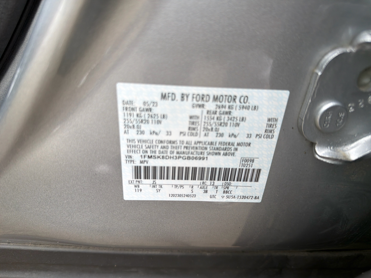 Ford Explorer XLT 2023