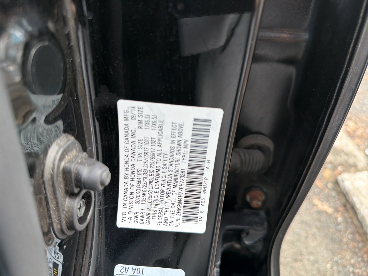 Honda CR-V AWD 5dr EX-L 2014