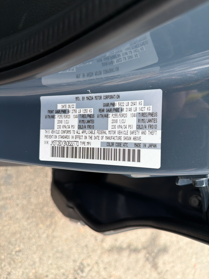 Mazda CX-9 Carbon Edition AWD 2022