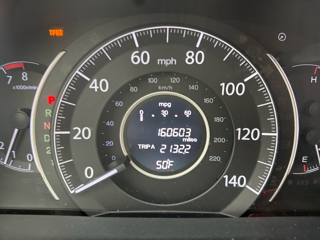 Honda CR-V AWD 5dr EX-L 2012