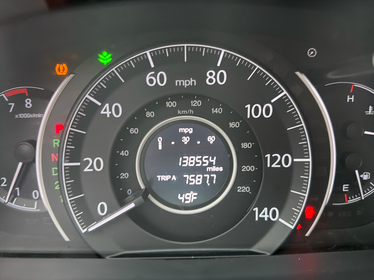 Honda CR-V AWD 5dr EX-L 2012