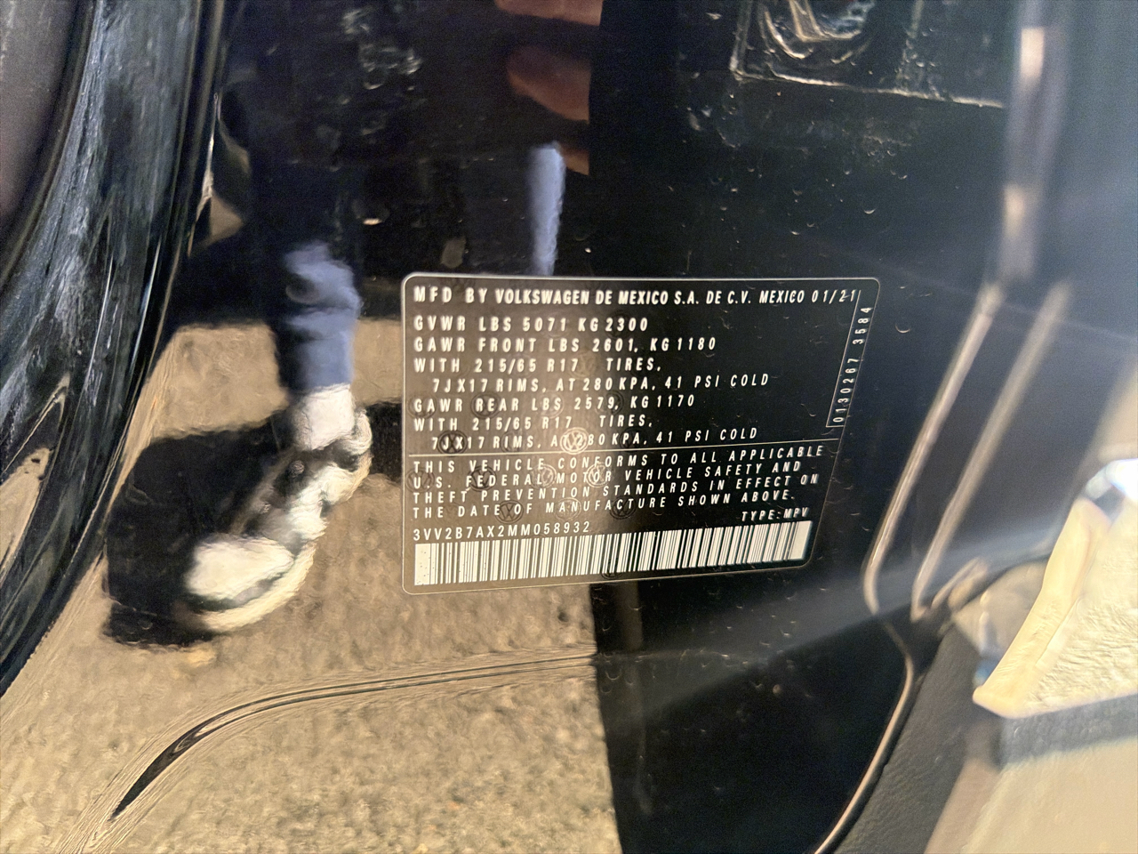 Volkswagen Tiguan 2.0T SE R-Line Black 4MOTION 2021