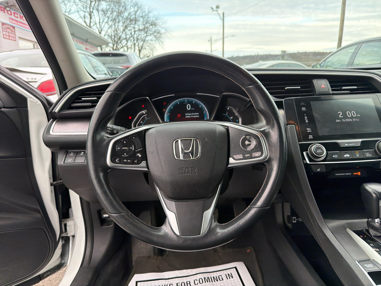 Honda Civic Sedan Touring CVT 2017
