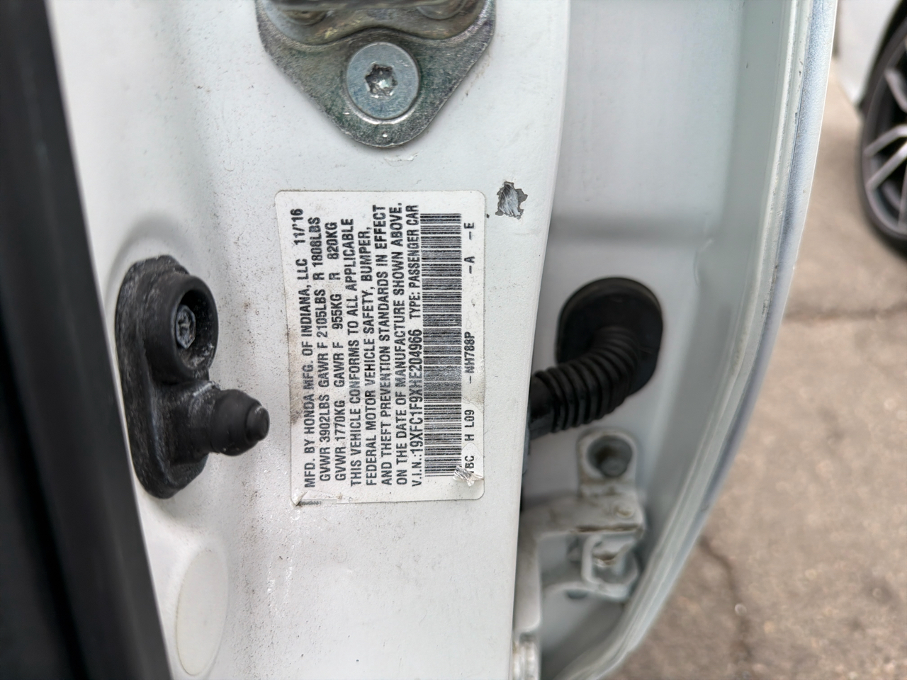 Honda Civic Sedan Touring CVT 2017