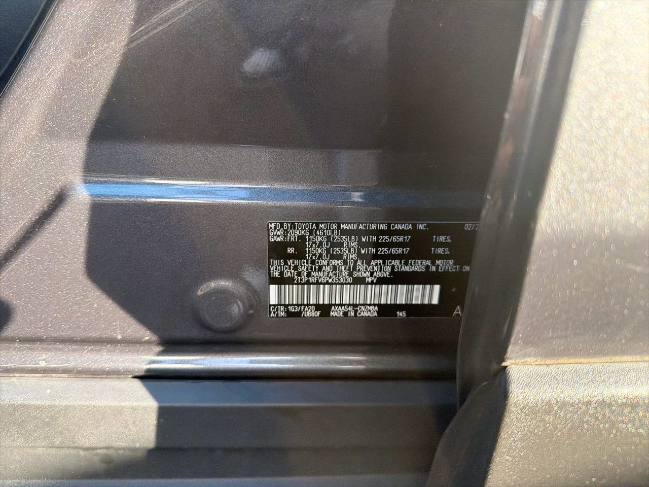 Toyota RAV4 XLE AWD (Natl) 2023