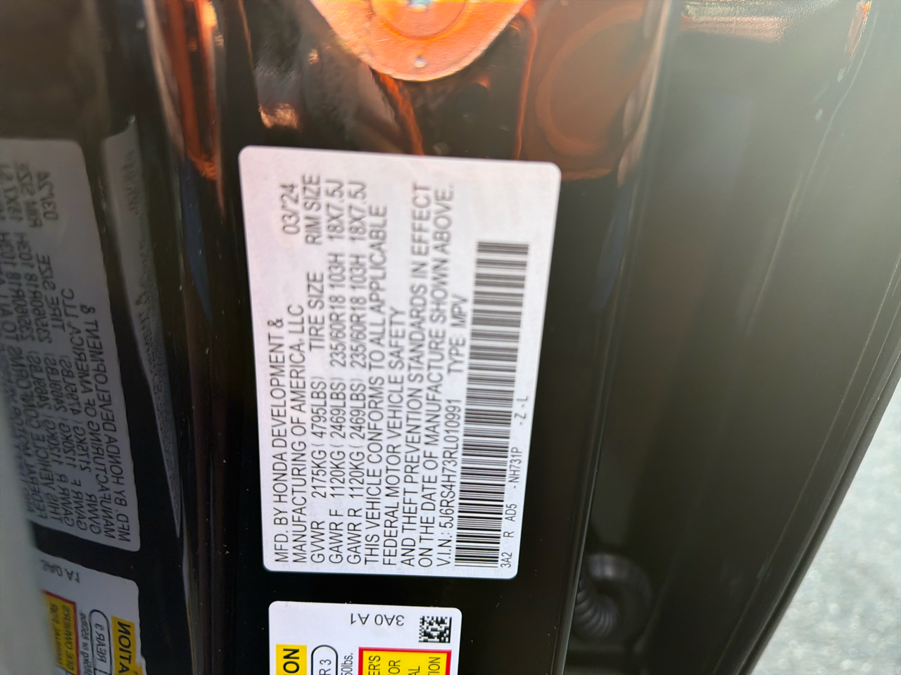 Honda CR-V EX-L AWD 2024