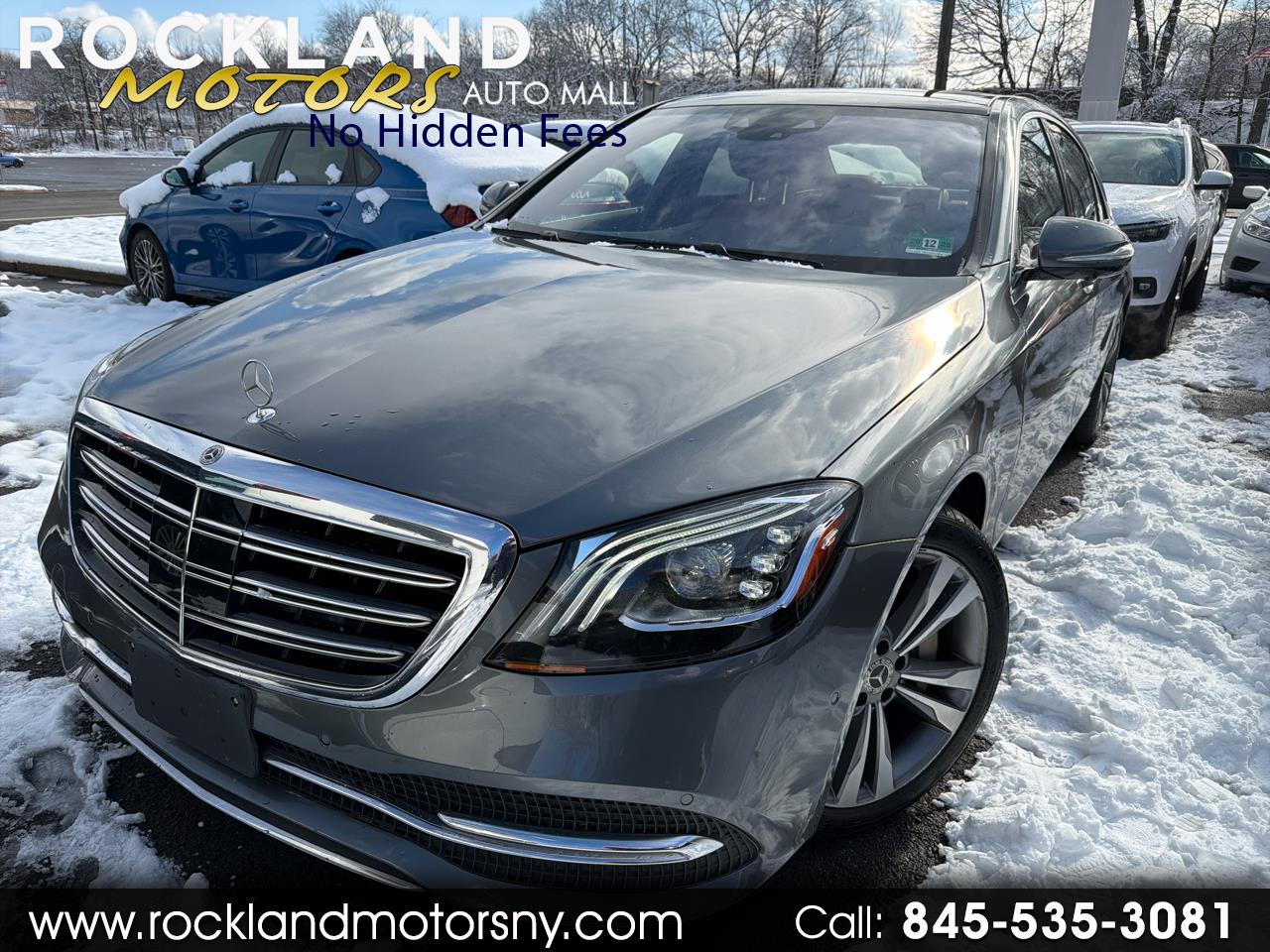 2018 Mercedes-Benz S-Class S 450 Sedan