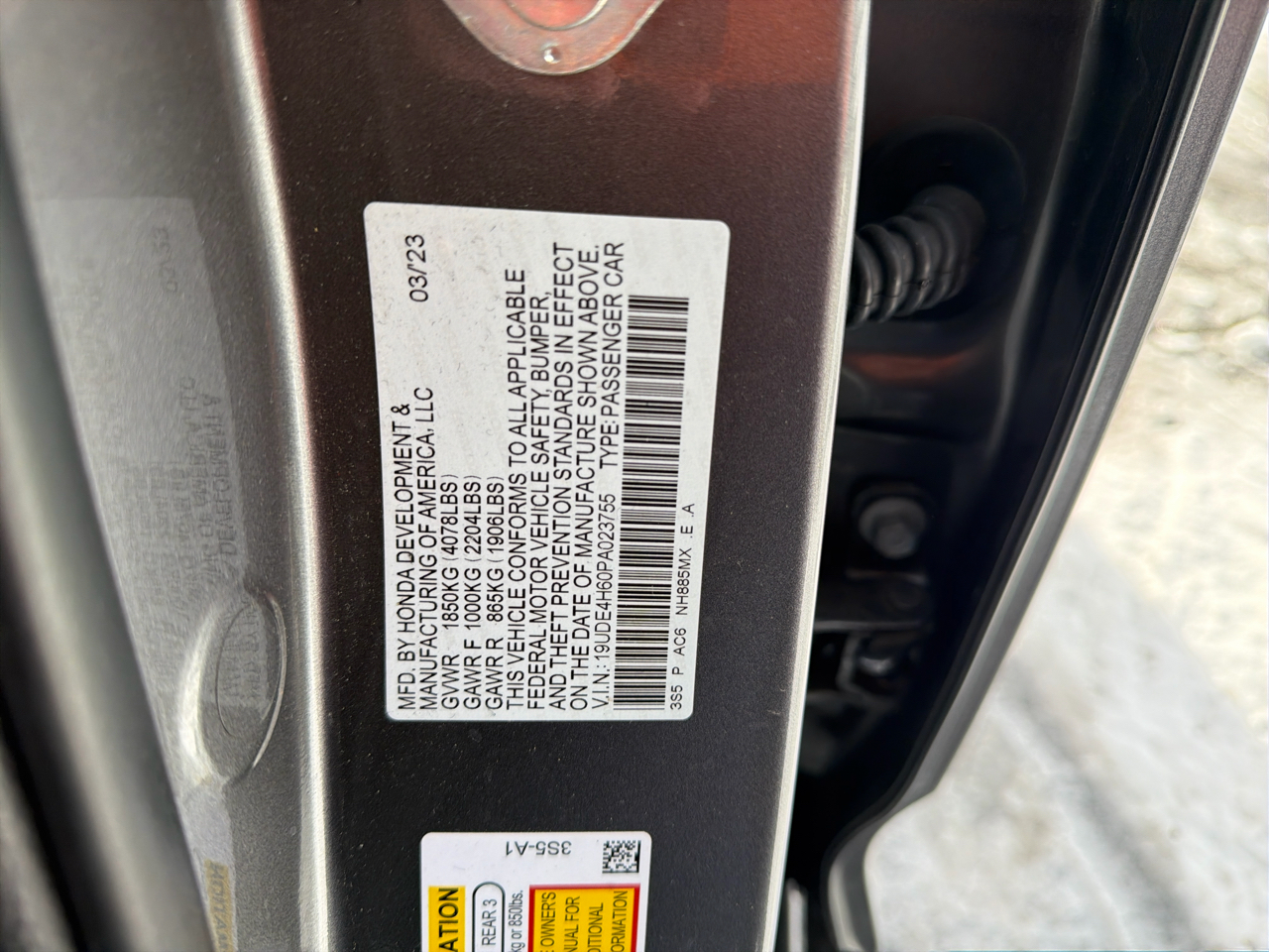 Acura Integra CVT w/A-Spec Technology Package 2023